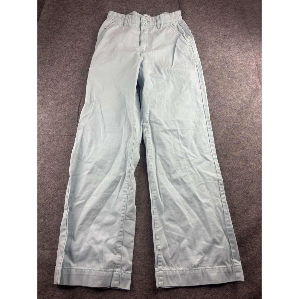 Cotton On Women's 4 Blue High Rise Wide Leg Pants Preppy Girly Coastal Boho
